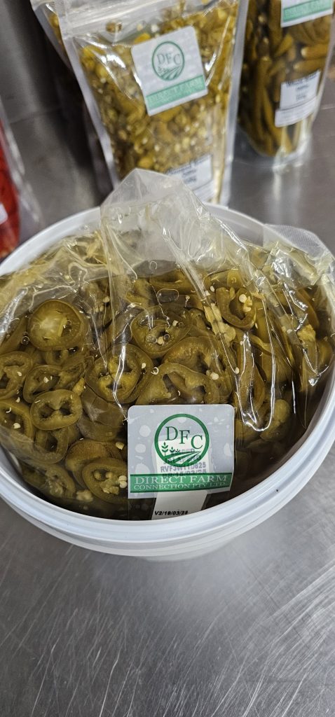Jalapeno Sliced Bucket 2,5kg, 1,5kg Drained Weight (Price on request)